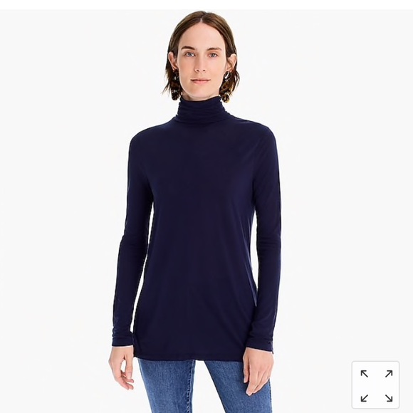 J. Crew Tops - J. Crew Olive Green Turtleneck Tunic